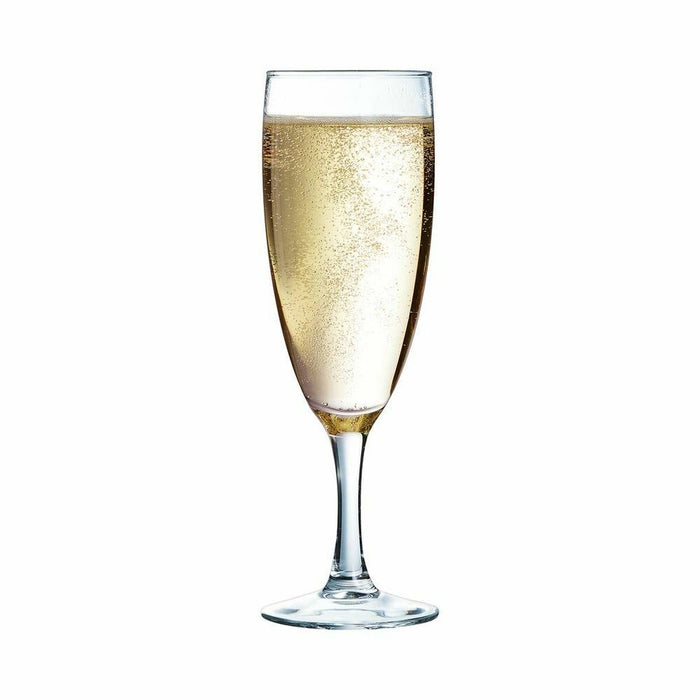 Champagnerglas Arcoroc Elegance Durchsichtig Glas 12 Stück (17 CL)