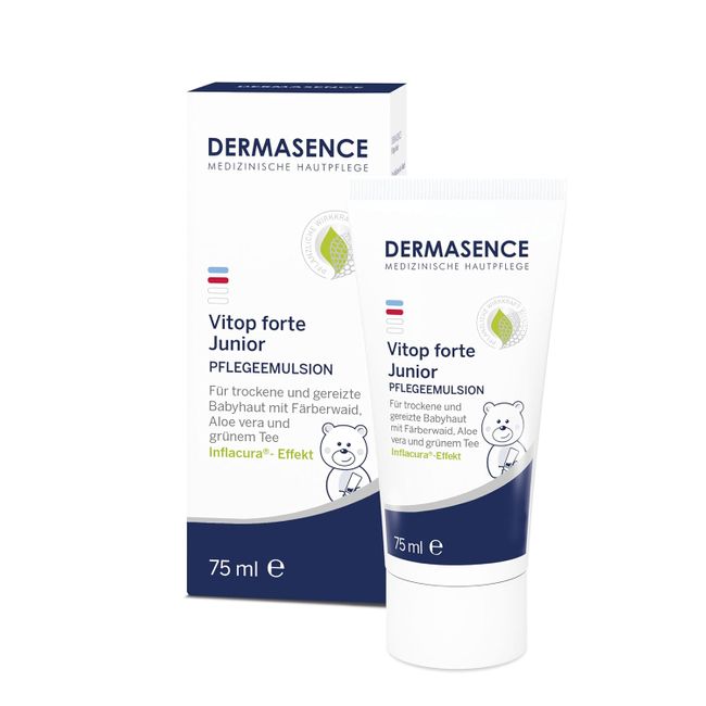 DERMASENCE Vitop forte Junior Pflegeemulsion