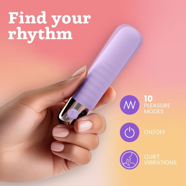 Oliver James Bullet Vibrator Pastellflieder