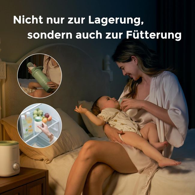 Momcozy Natürliche Baby Bottle Muttermilch Bewahrung