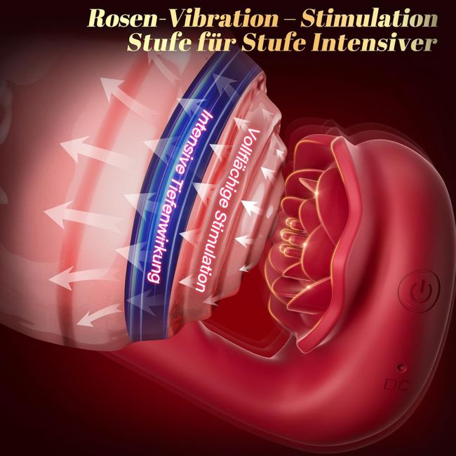 Tagnaff Rosen Vibrator KI-Steuerung Sex Spielzeug