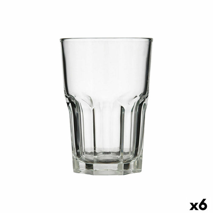 Becher Luminarc New America Pav Durchsichtig Glas 400 ml (6 Stück) (Pack 6x)