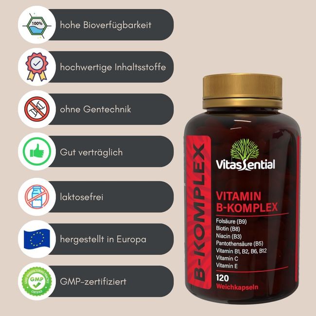 Vitassential Vitamin B Komplex Kapsel