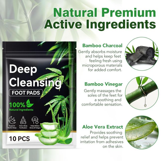 Abodiuss Deep Cleansing Foot Pads