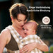 Momcozy Baby Trage - Leichte & Atmungsaktive Schiefer-Karo