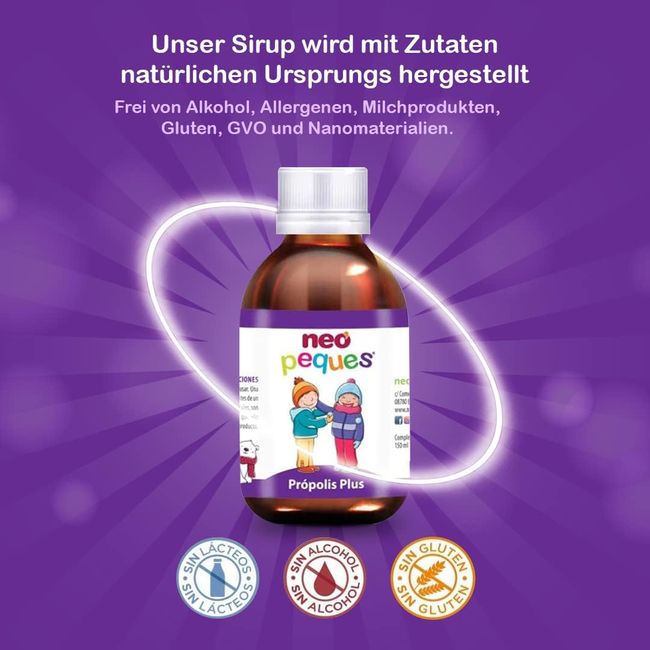 Neo Peques Propolis Plus Kinder Sirup