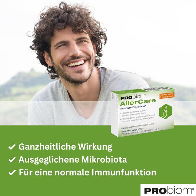 Probiom AllerCare bei überreagierendem Immunsystem