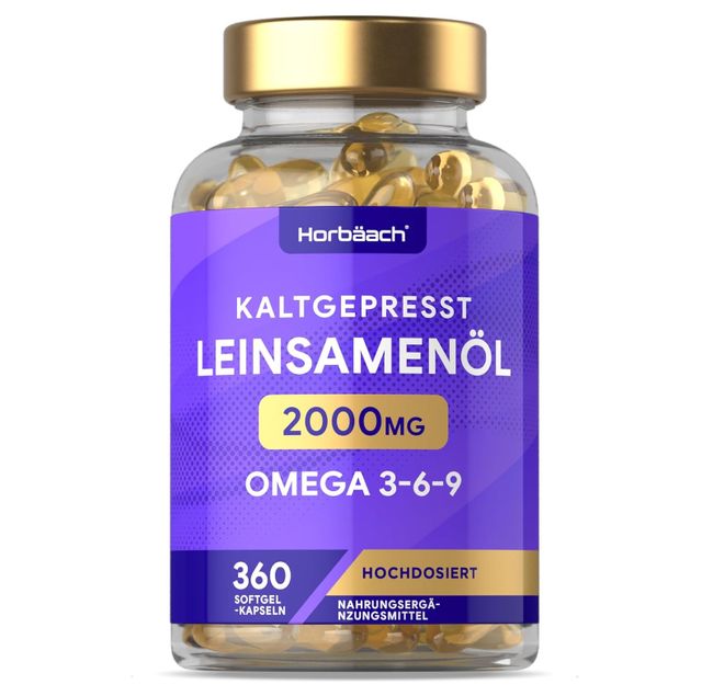 Horbaach Leinsamenöl Kapseln