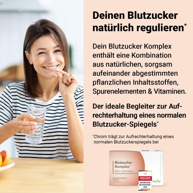 DocVital Blutzucker Komplex  Kapseln