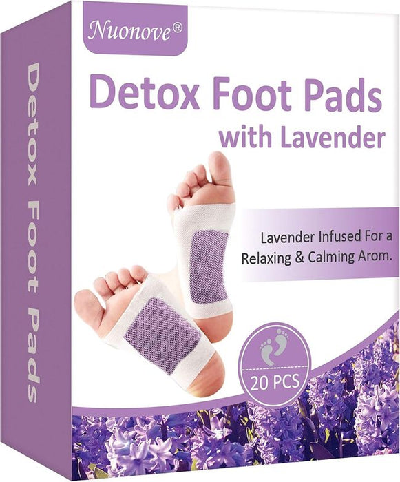 Detox Fußpflaster Vitalpflaster Fusspflaster, Lavendel Fusspflaster zur Entgiftung V2601-2258