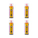 Innotec Air Shot, Spring (Orange) – 500 ml · Aerosol, 4er-Set, Artikelnummer 1213-04