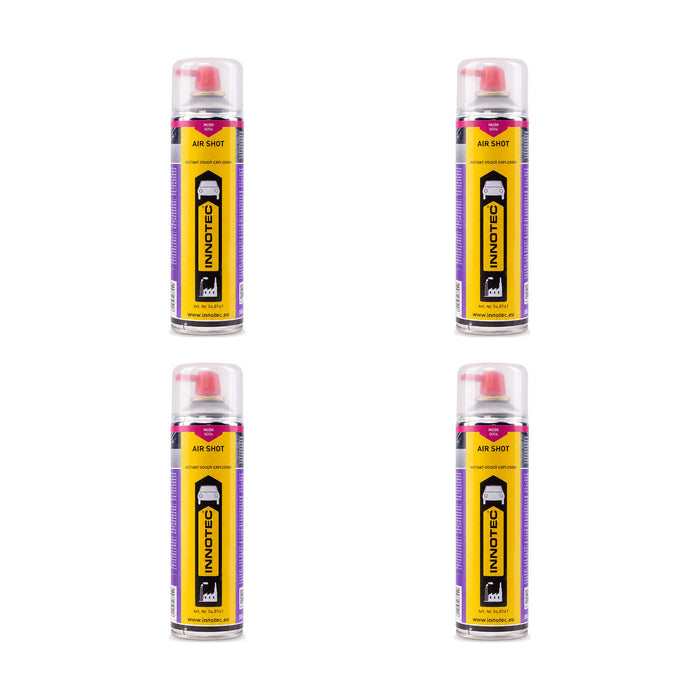 Innotec Air Shot, Musk (Pink) – 500 ml · Aerosol, 4er-Set, Artikelnummer 1213-05