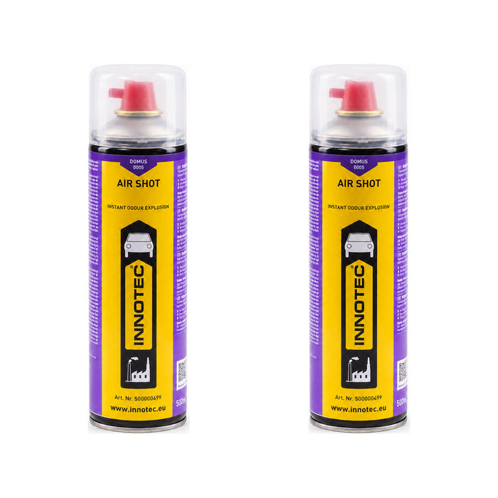 Innotec Air Shot, Domus (Violett) – 500 ml · Aerosol, 2er-Set, Artikelnummer 1213-06
