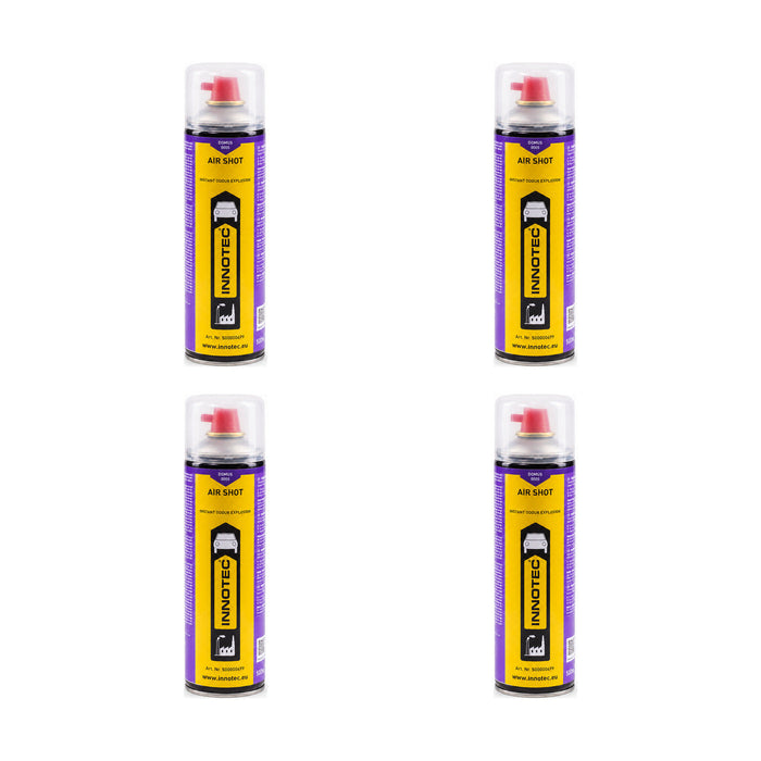 Innotec Air Shot, Domus (Violett) – 500 ml · Aerosol, 4er-Set, Artikelnummer 1213-06