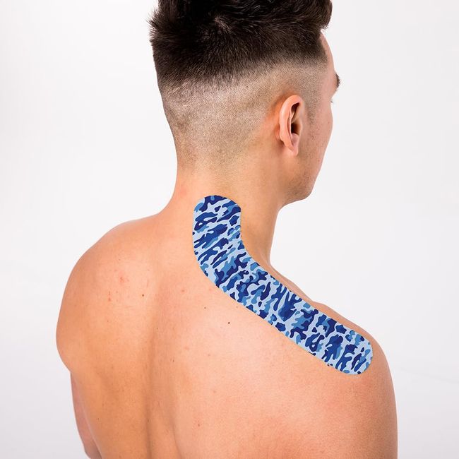 CureTape Kinesiotapes Kinesiologie Tape Army Blue