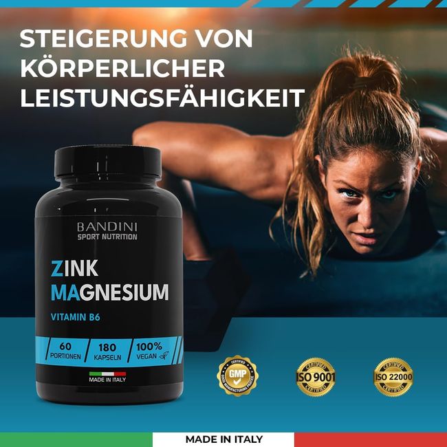 Bandini Zink Magnesium Kapseln