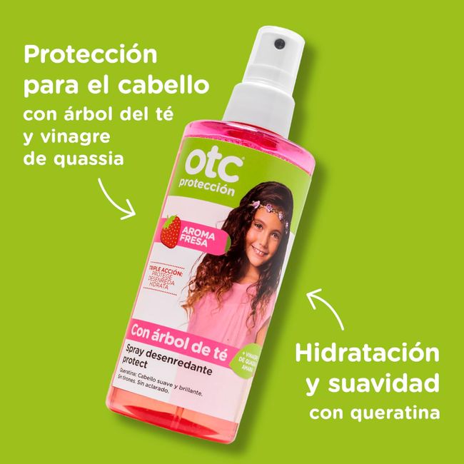 OTC Anti-Läusemittel - Protect Leave in Spray - Erdbeerduft