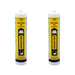 Innotec Easy Seal XS, Transparent – 310 ml · Kartusche, 2er-Set, Artikelnummer 1381