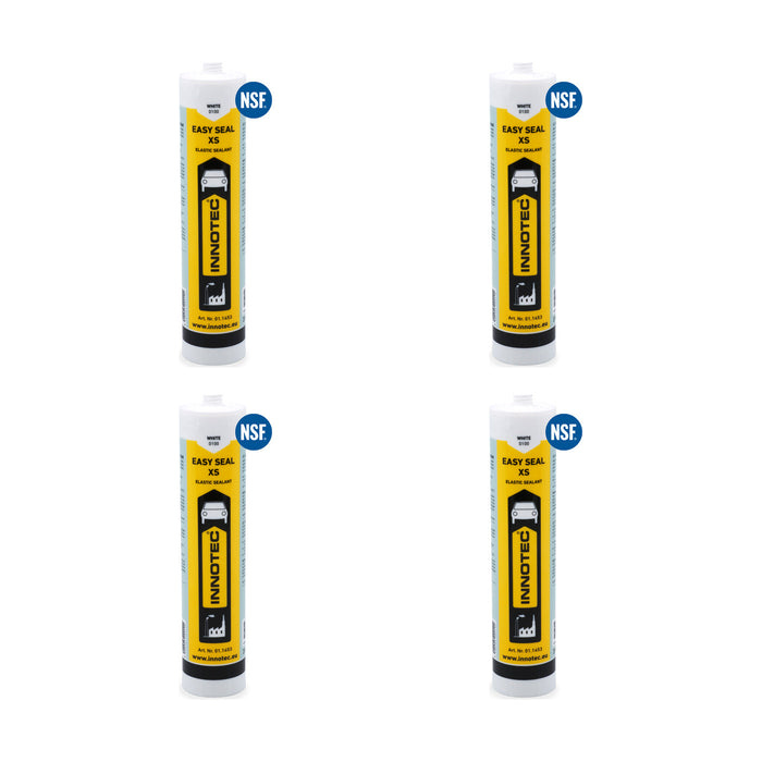 Innotec Easy Seal XS, Weiß – 310 ml · Kartusche, 4er-Set, Artikelnummer 1382