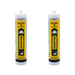 Innotec Easy Seal XS, Transparentgrau – 310 ml · Kartusche, 2er-Set, Artikelnummer 1387