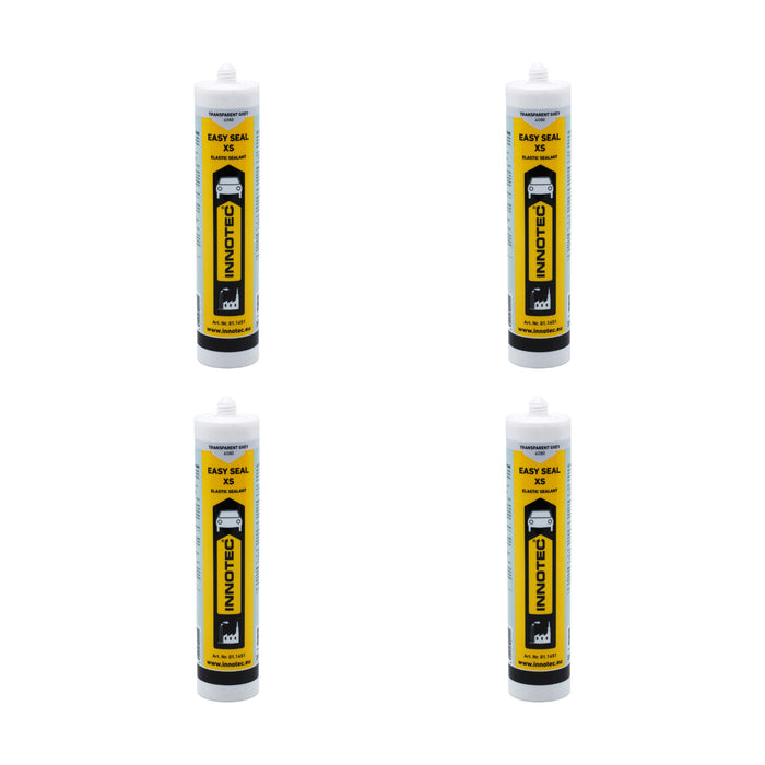 Innotec Easy Seal XS, Transparentgrau – 310 ml · Kartusche, 4er-Set, Artikelnummer 1387