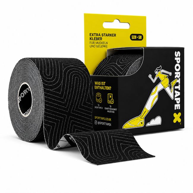 SPORTTAPE  Kinesiologie Tape 5cm x 5m Platin