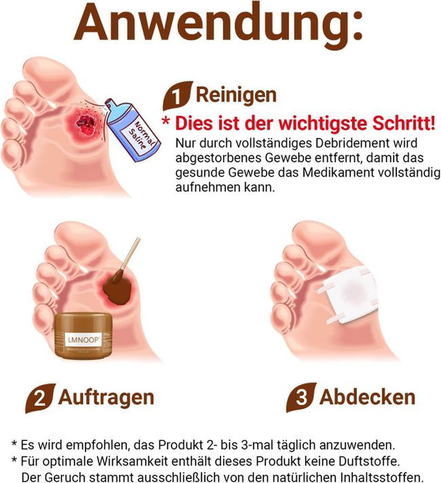 LMNOOP Dekubitus Creme Wundheilungssalbe