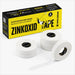 SPORTTAPE 6 Rollen Klettertape 1,25 cm x 10 m - weiß