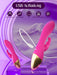 HIVEFUN Diloschwanz G Punkt Vibrator rosarot