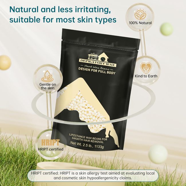 Lifestance Waxing Perlen Wachsperlen Creme