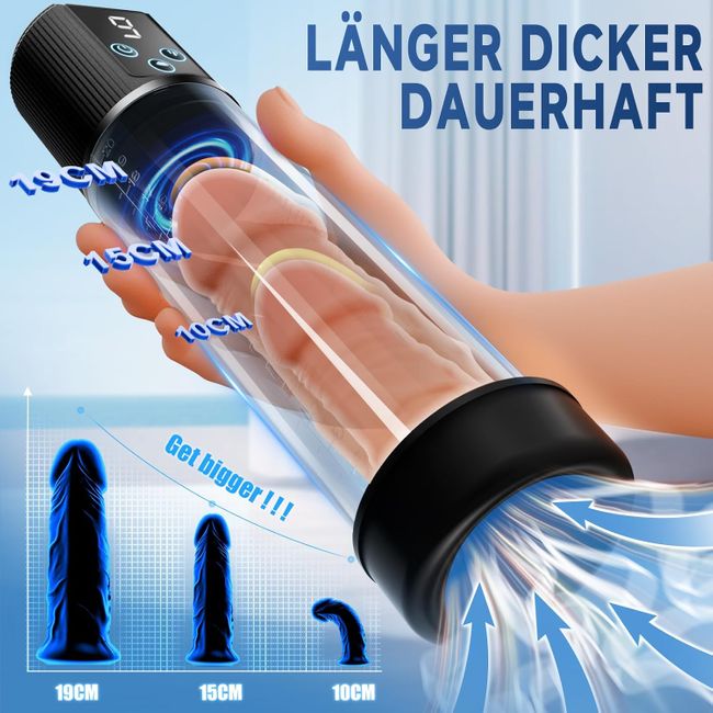 Tagnaff Penispumpe Vakuumpumpe für den Mann