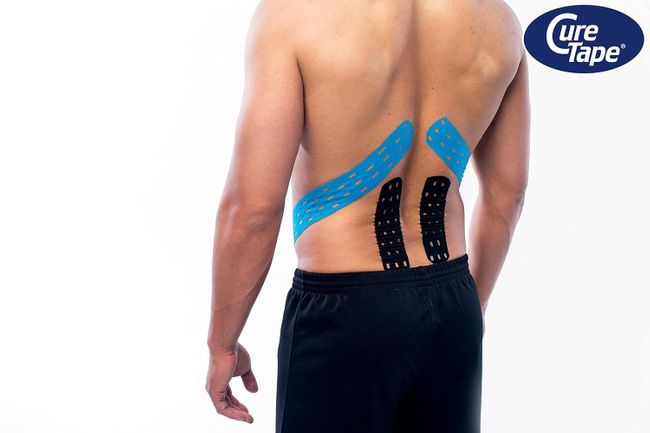 Cure Punch Original Kinesiology Tape Blau