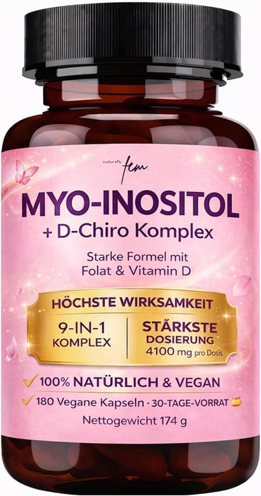 QSTA  Myo Inositol & D Chiro Inositol Komplex Kapseln