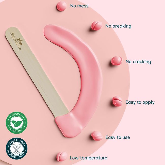 Lifestance Waxing Perlen Wachsperlen  Rose