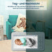 Babysense Babyphone HD 5 Zoll mit 2 Kameras
