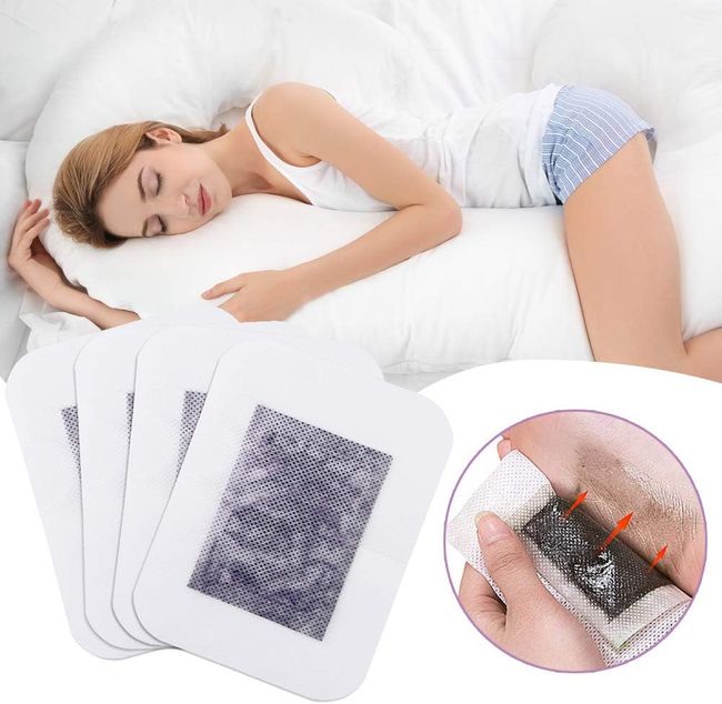 Detox Fußpflaster Vitalpflaster Fusspflaster, Lavendel Fusspflaster zur Entgiftung V2601-2258