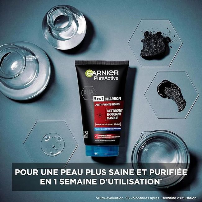 Garnier Maske Pure Active Intensive 3 in 1