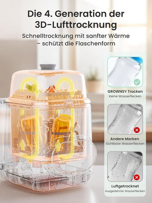 Grownsy Baby Bottle Washer Pro All-in-One