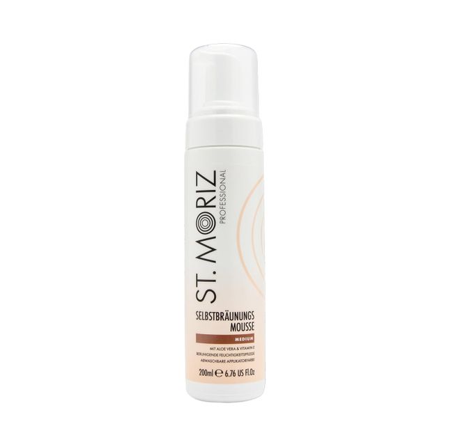 ST. MORIZ Professional Instant Tanning Mousse in Medium