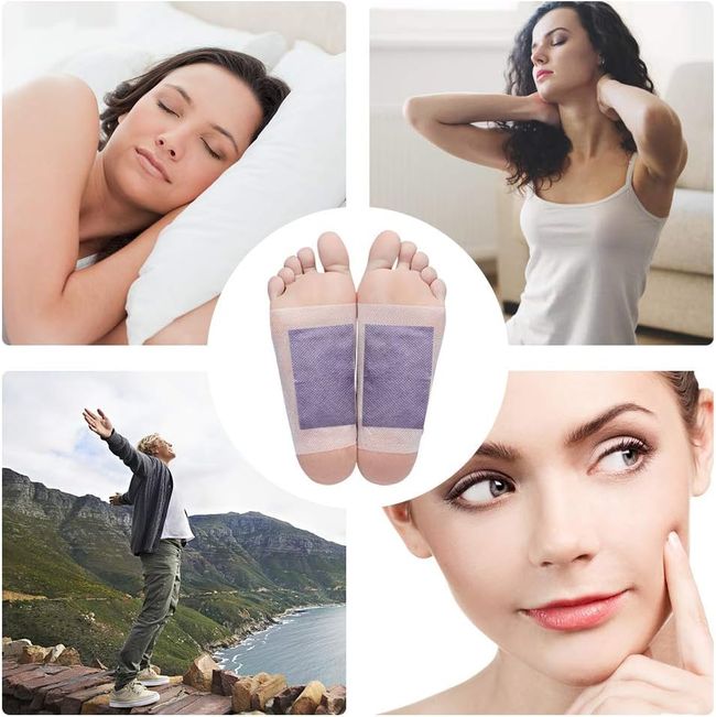 Detox Fußpflaster Vitalpflaster Fusspflaster, Lavendel Fusspflaster zur Entgiftung V2601-2258