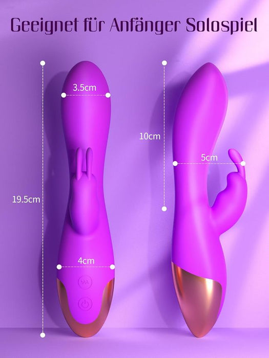 HIVEFUN Diloschwanz G Punkt Vibrator violett