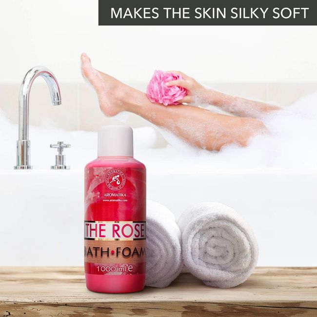 AROMATIKA  Badeschaum Rose