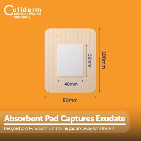 Cutiderm Steriler Wundverband 8 x 10 cm