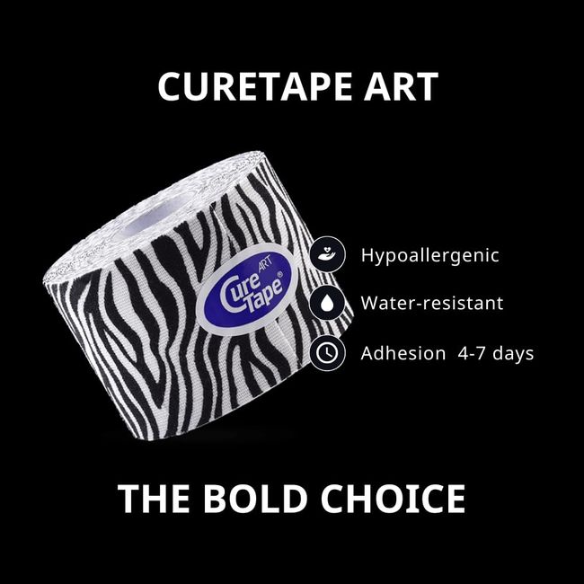 CureTape Kinesiotapes Kinesiologie Tape Zebra