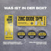 SPORTTAPE Zinkoxid‑Sporttape 3,8 cm x 10 m