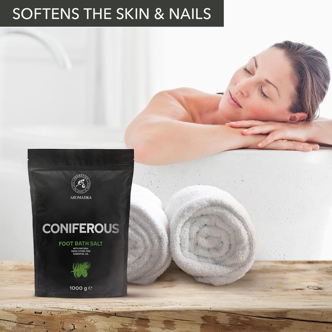 AROMATIKA  Fußbadesalz Nadelholz