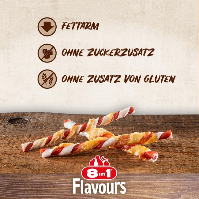 8in1 Triple Flavour Twisted Sticks