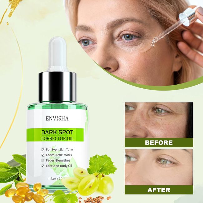 ENVISHA Dunkle Flecken Serum Öl