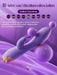 HIVEFUN Diloschwanz G Punkt Vibrator flieder
