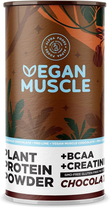 Vegan Muscle Protein Shake - Schokolade - Veganes Proteinpulver